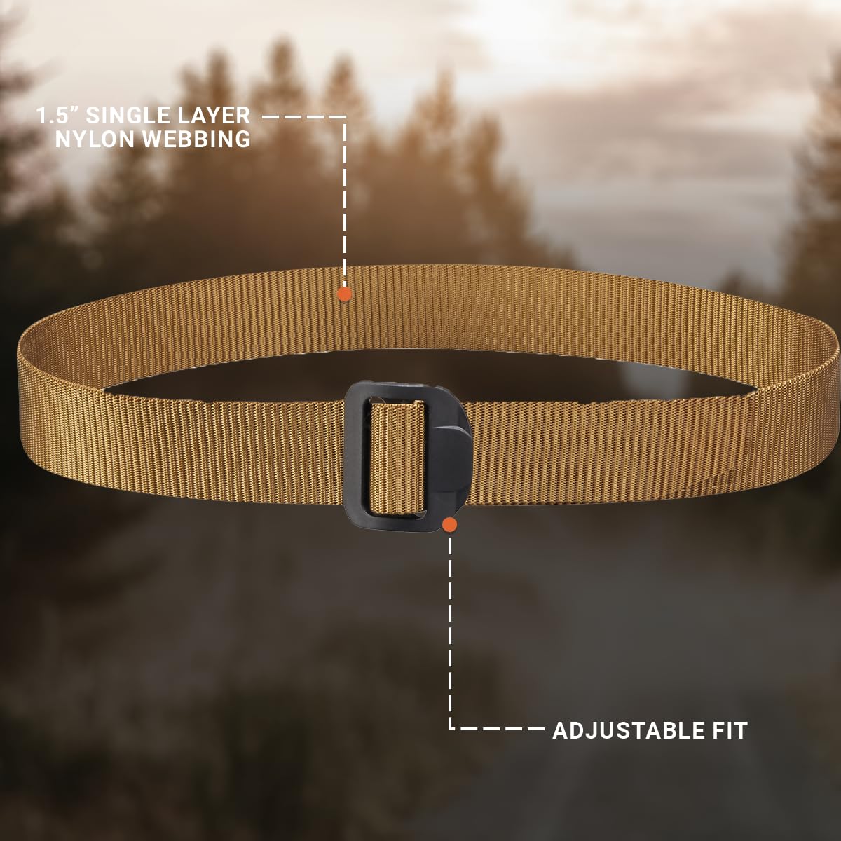 Propper 1.5" Nylon Tactical Duty Belt