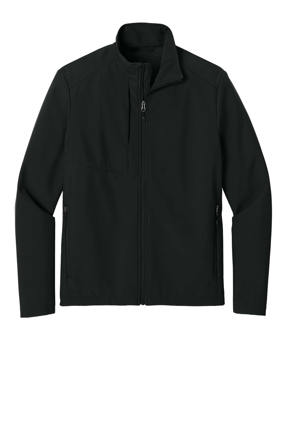 Security Gear Men's Water-Resistant Softshell Jacket with Fleece Lining, Windbreaker, Adjustable Cuffs for Outdoor Hiking