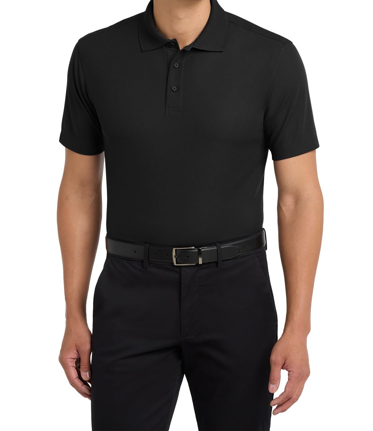Security Gear Men's Golf Performance Dry Fit Golf Polo – Lightweight Moisture‑Wicking Active Shirt -Collared Golf Shirts for Men