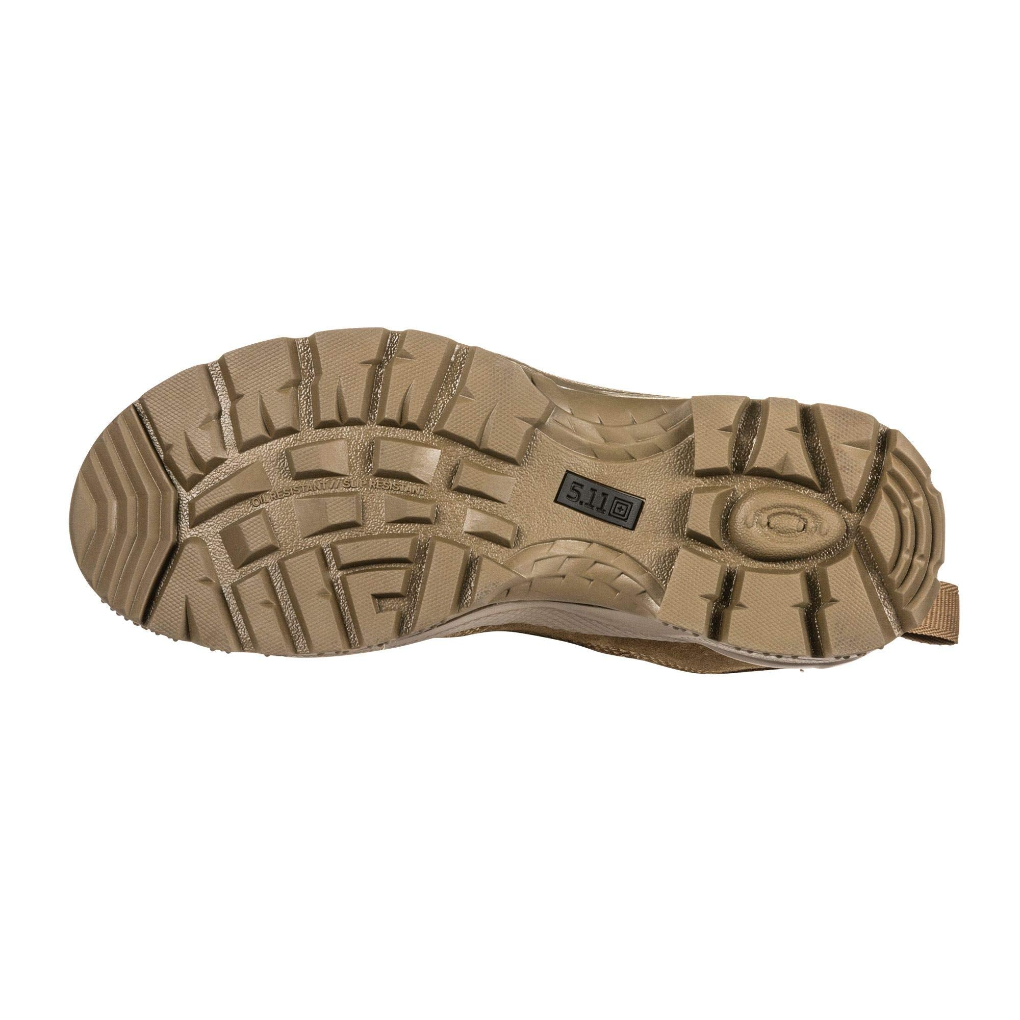 5.11 Tactical Men's A.T.A.C. 2.0 8-Inch Storm Boots, Ortholite Footbed, Slip-Resistant Outsole, Style 12392