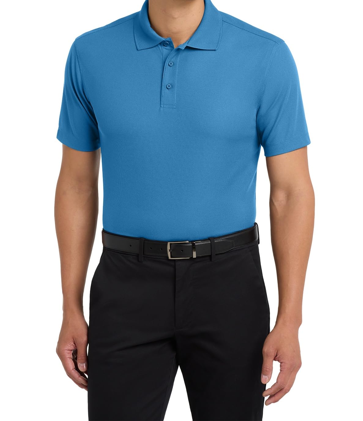Security Gear Men's Golf Performance Dry Fit Golf Polo – Lightweight Moisture‑Wicking Active Shirt -Collared Golf Shirts for Men
