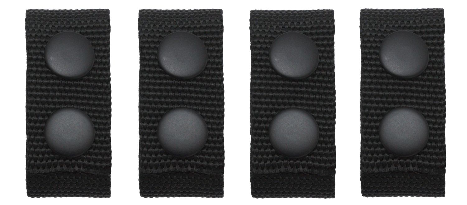 Neorom Nylon and Synthetic Keepers (Set of 4): Durable, Tactical Belt Fasteners for Law Enforcement - Neorom - Neorom